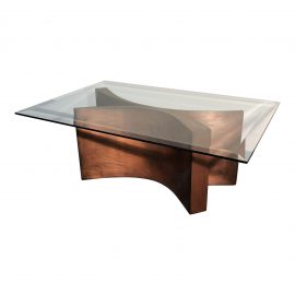 Kolkka Copper Finish Cocktail Table
