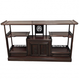 Rosewood Asian Console Table