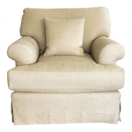 Richard Andronaco Custom Swivel Armchair. Original Price: $4,600.00