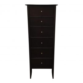 Crate & Barrel 6-Drawer Highboy by Baronet