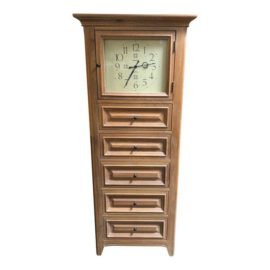 Thomasville Eight Drawer Chest with Clock