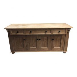 Custom English Country Pine Designs Credenza. Original Price: $4,745.00