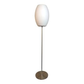 George Nelson Cigar Lotus Bubble Floor Lamp