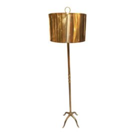 Italian Selezioni Domus Brass Floor Lamp. Original Price: $5,000