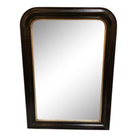 1910s Traditional Wooden Archway Wall Mirror