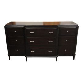 Zocola Black Nine Drawer Dresser