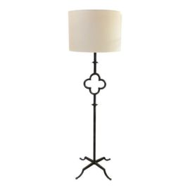 Visual Comfort Quatrefoil Metal Floor Lamp. Original Price: $629