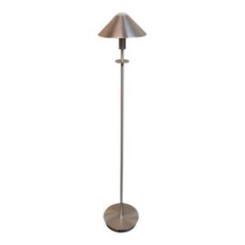 Contemporary Holtkoetter Brushed Nickel Floor Lamp