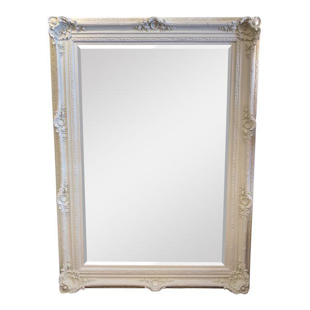 Rachel Ashwell Renaissance Large White Mirror - Design Plus