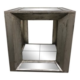 Z Gallerie - Pascal Mirrored End Table. Original Price: $499