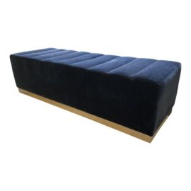 Williams-Sonoma Home - Batavia Channeled Mohair Bench. Original Price: $2,595