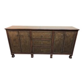 Large Custom Rustic Industrial Sideboard