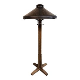 Arts & Crafts Mica Lamp Company Coppersmith Bungalow Floor Lamp. Original Price: $2,045