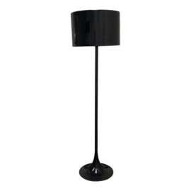 Mid-Century Modern Style Black Tulip Floor Lamp