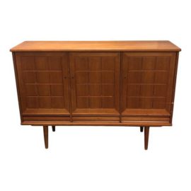 1960s Mid-Century Modern Nordas Bruk Norwegian Teak Credenza