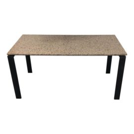 Industrial Room & Board Rand Table With Granite Composite Top. Original Price: $1,349