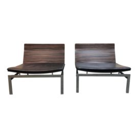 B&B Italia Words Easy Chairs - a Pair. Original Price: $3,738.00