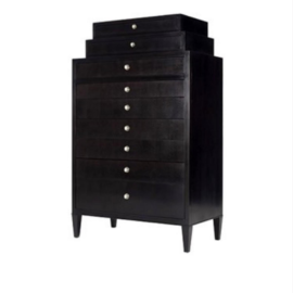 Barbara Barry Tuxedo Highboy By Henredon. Original Price: $6,500.00