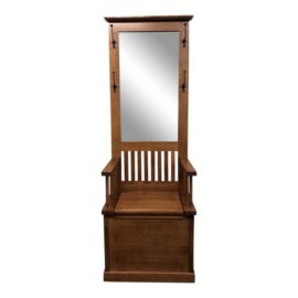 Honeybee Furniture Classic Mission Hall Tree. Original Price:$1,300.00