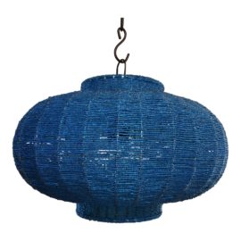 Moulin Bead Turquoise Pendant Lighting. Original Price: $150