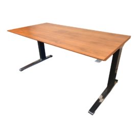 Design Within Reach Renew Sit Stand Walnut Desk. Original Price: $2,138.00
