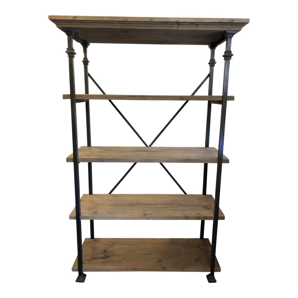 Restoration Hardware Salvage Baker's Rack - Design Plus Gallery