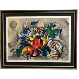 Halleluyah Serigraph by David Schluss Signed + Certificate of Authenticity