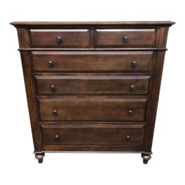 Empire Style Restoration Hardware Tobacco Dresser