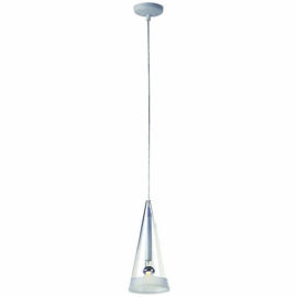 NEW Flos Fucsia 1 Pendant by Achille Castiglioni. Original Price: $445