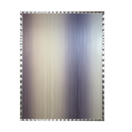 Custom Purple Ombre 3 Panels Wall Hanging Made in Italy