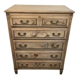 Vintage Herald Furniture Hand-Painted Dressers - a Pair