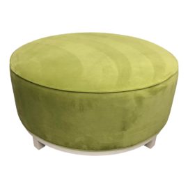 Norwalk Furniture XL Round Fulton Ottoman. Original Price: $800