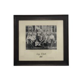 Antique Lacrosse Team Photograph Lens School 1896