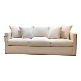 NEW Rene Cazares Furniture Woody Upholstered Sofa. Original Price: $8,500.00