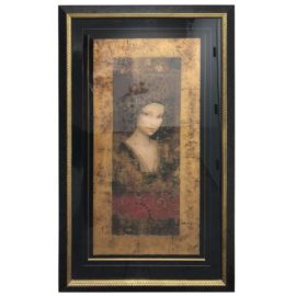 Csaba Markus Serigraph "Lucia" With Certificate