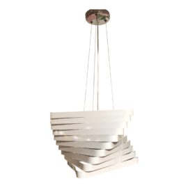Modern Style 3-Light Geometric Metal Pendant