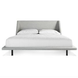 Blu Dot Nook Thurmond Light Grey Queen Size Bed Frame. Original Price:$1,600