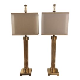 Uttermost Moraria Buffet Lamps, a Pair