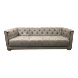 Restoration Hardware Savory Tufted Sofa. Original Price: $3,695