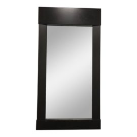 Large Metal Frame Leaning Floor Mirror