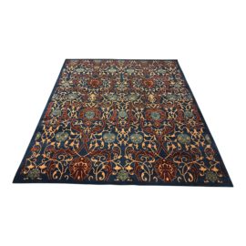 Vegetable Dyed 100% Wool Area Rug, From Nepal - 10′ × 11′11″