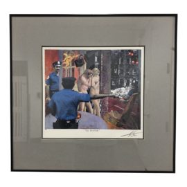 Barry Kite Original Artwork "Eviction" Collage