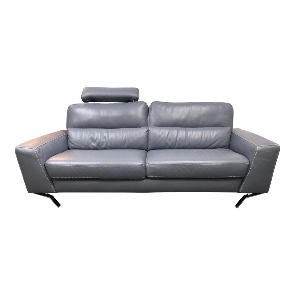 Natuzzi Editions Leather Sofa. Original Price 3,300 Design Plus Gallery