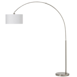 CB2 Big Dipper Arc Brushed-Nickel Floor Lamp. Original Price: $200