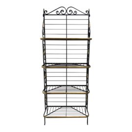 Classic Baker's Rack by Murray's Iron Works. Original Price: $4,000