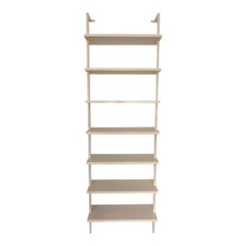 CB2 - Stairway White Mounted Bookcase. Original Price: $400