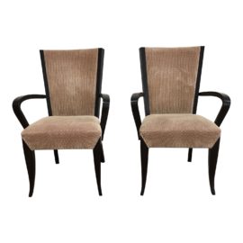 Dakota Jackson Arm Side Chairs