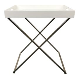 West Elm Tall Butler Tray Stand