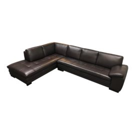 Scandinavian Designers Cercis Left Leather Sectional. Original Price: $2,299