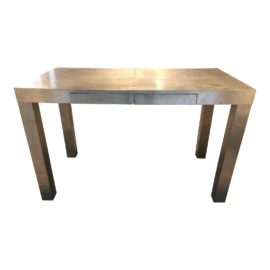 West Elm Metal Wrapped Parsons Desk. Original Price: $400